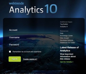 Webtrends Analytics10